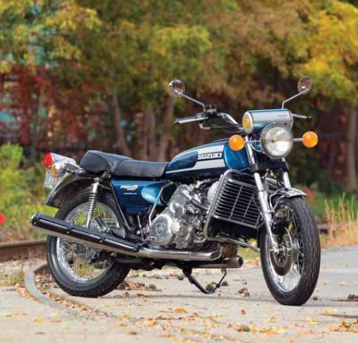1975 Suzuki RE-5 Rotary Motorcycle